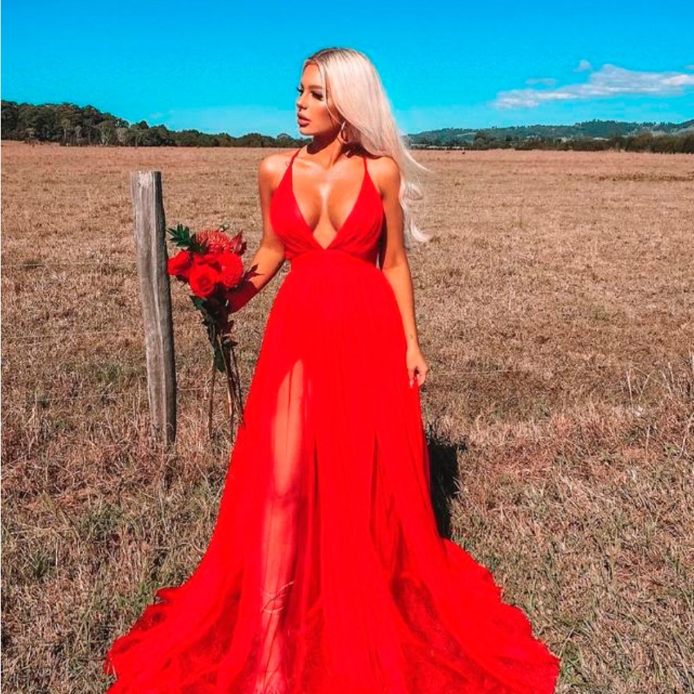 ❤️💃 Fashion Nova Red Dress 💃❤️